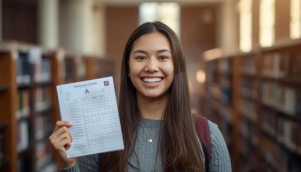 Student passing PHYS 206 TAMU exam with tutoring help Texas A&M physics